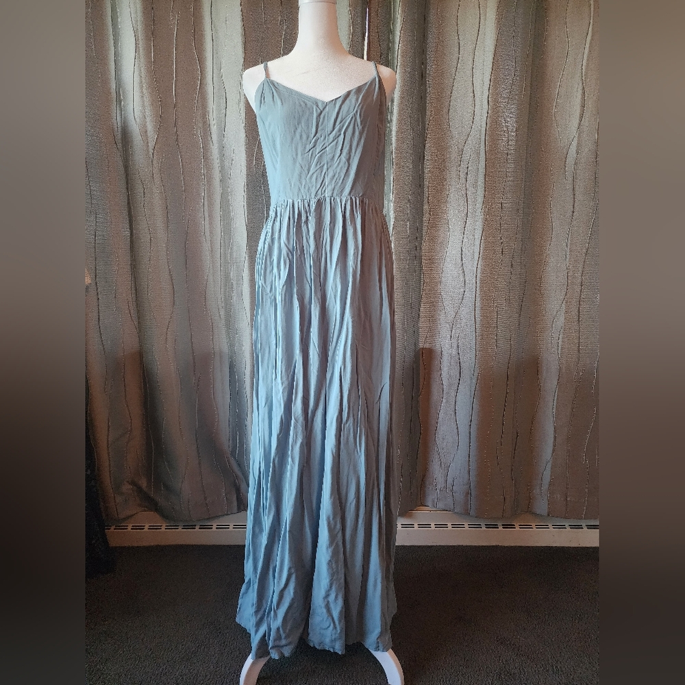 NWT - Poème Evalina Maxi Dress - Seafoam Green - L